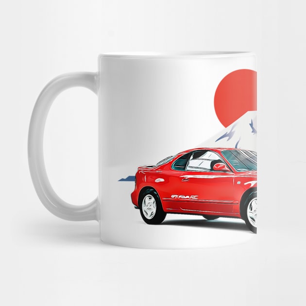 Celica Fuji JDM Japan Print by Auto-Prints